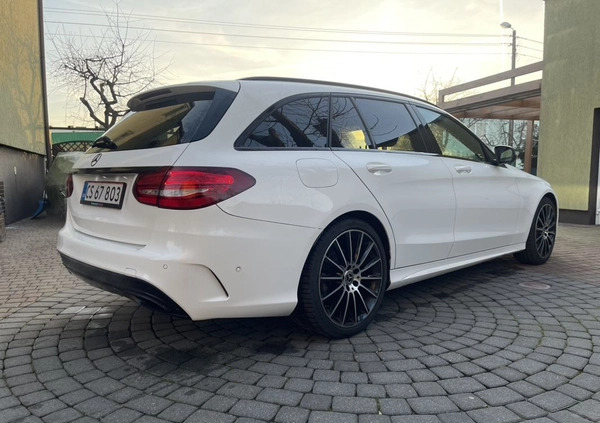 Mercedes-Benz Klasa C cena 79800 przebieg: 164000, rok produkcji 2017 z Czaplinek małe 596